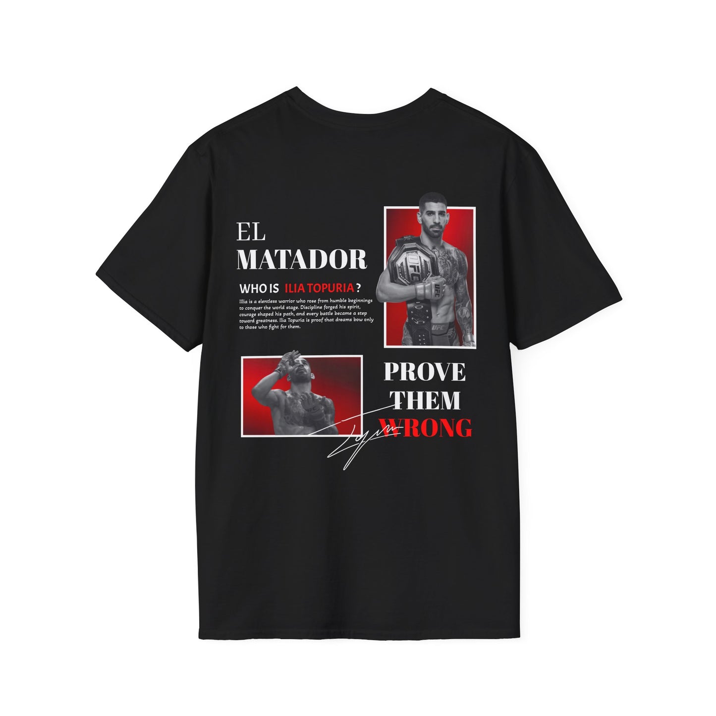Camiseta Ilia Topuria